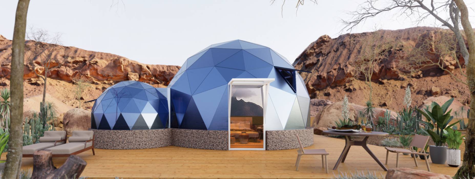 拉孜县球形智能光伏玻璃星空房